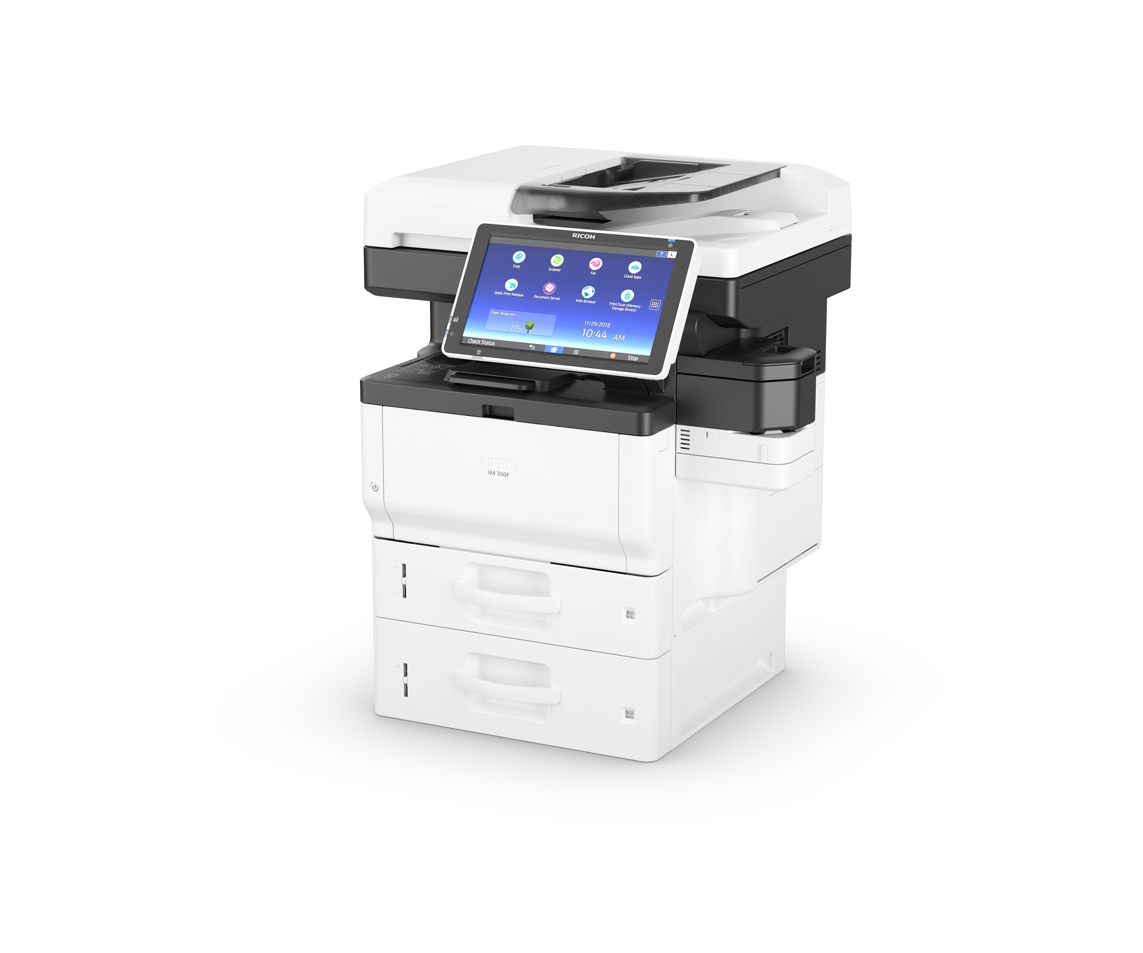 IM 350F Black and White Multifunction Printer slide three