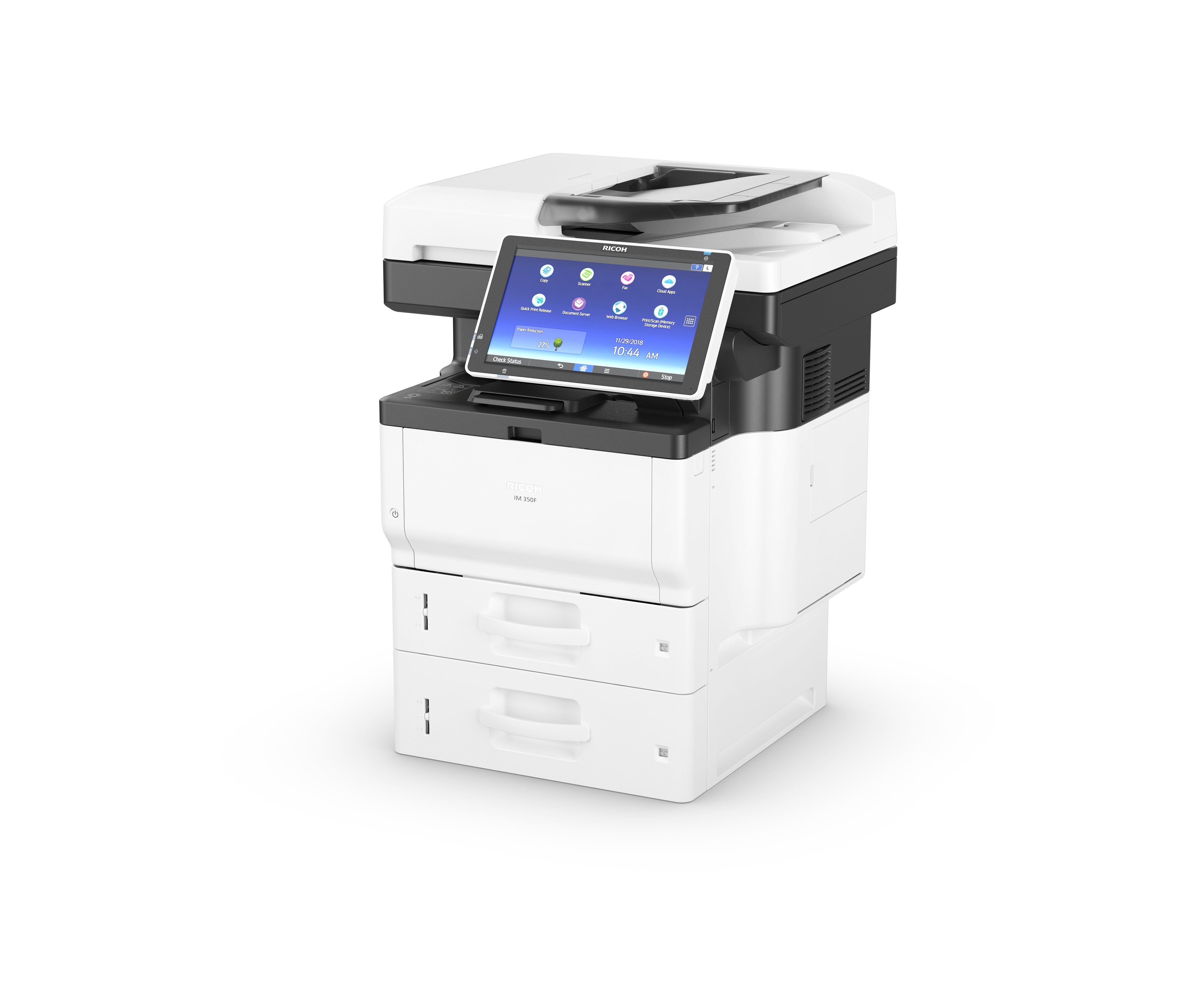 IM 350F Black and White Multifunction Printer slide two