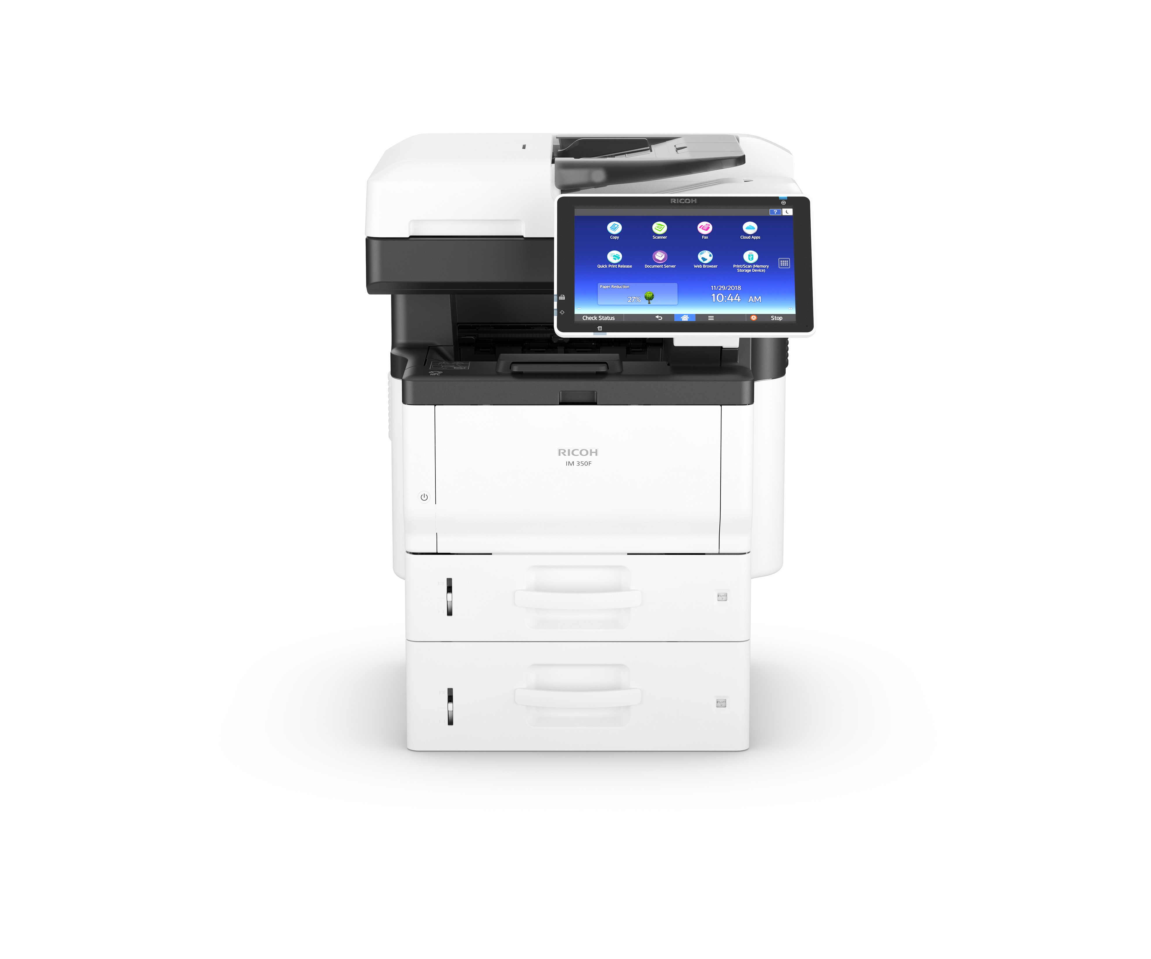 IM 350F Black and White Multifunction Printer