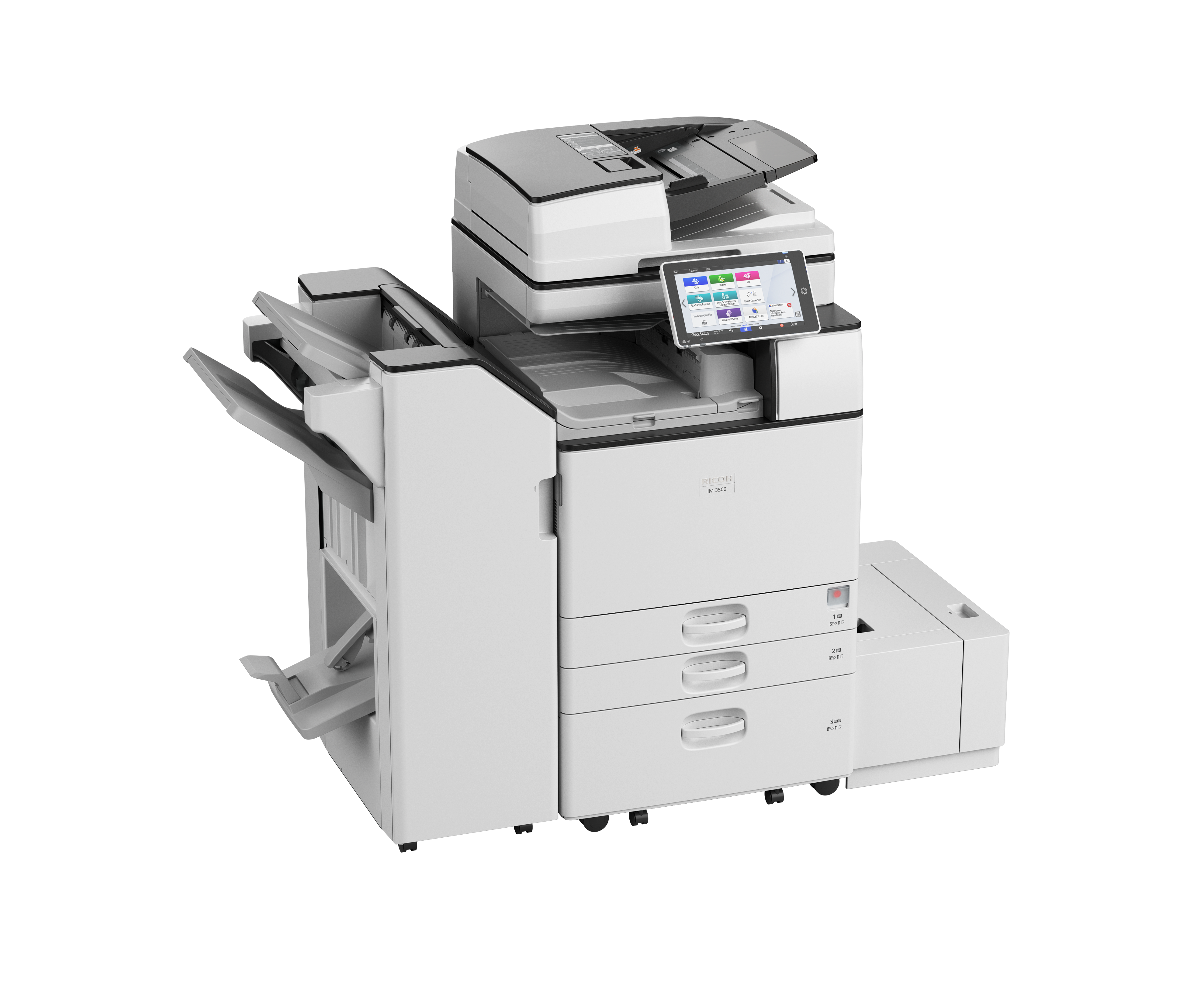 IM 5000 Black and White Laser Multifunction Printer slide two