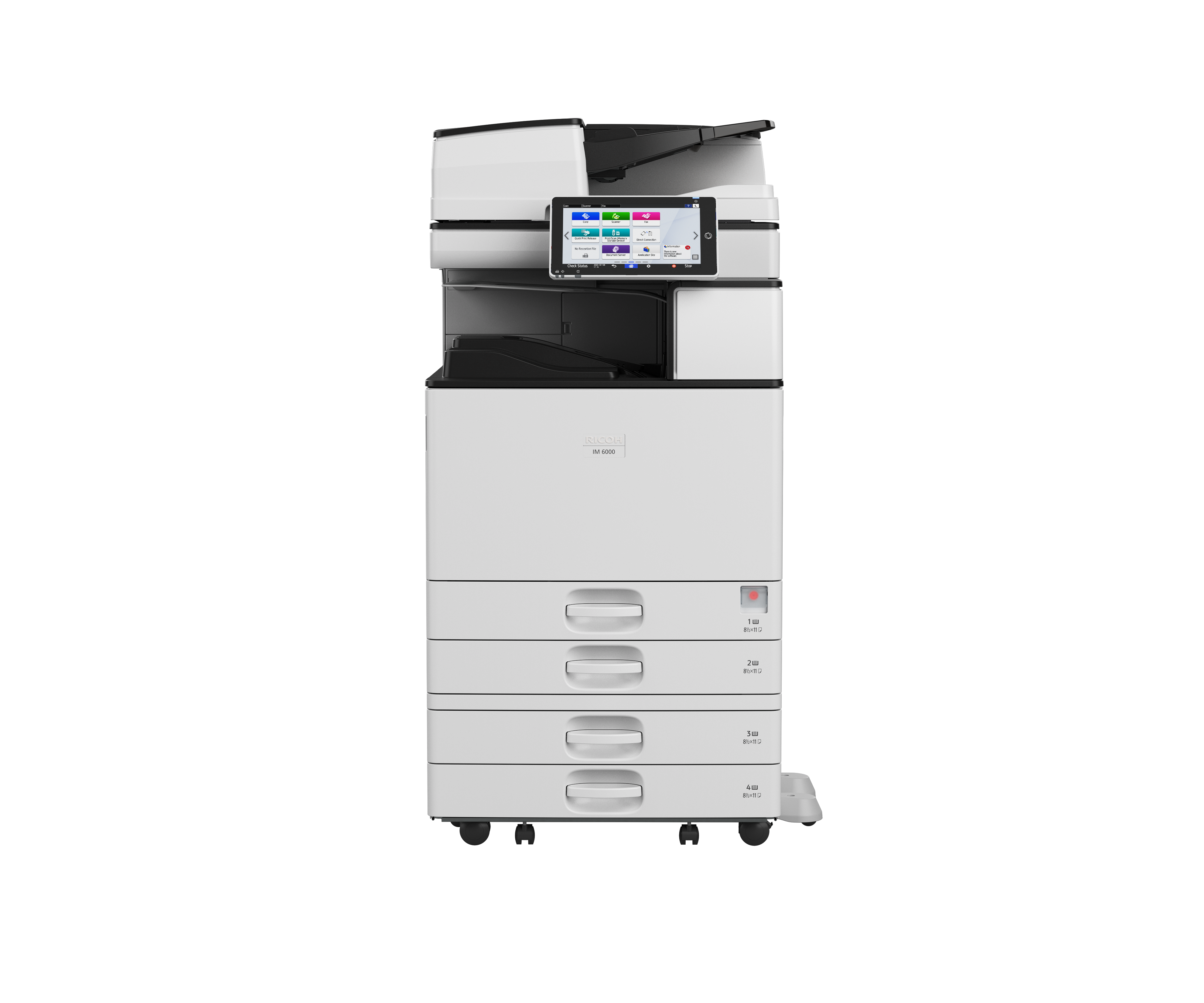 IM 6000 Black and White Laser Multifunction Printer