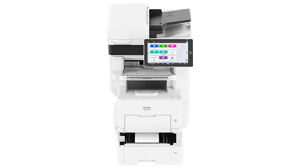 IM 600SRF Black and White Laser Multifunction Printer slide two