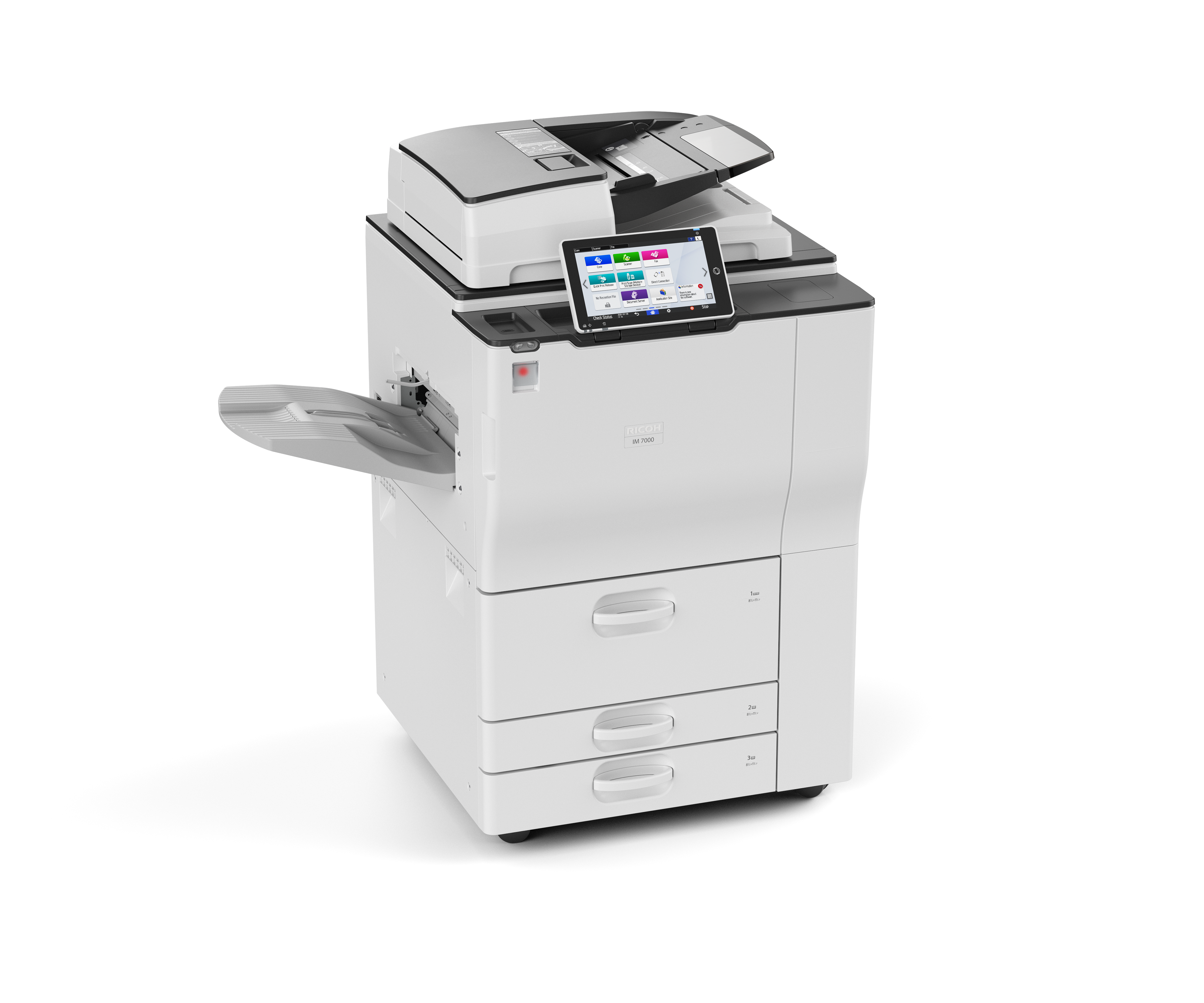 IM 7000 Black and White Laser Multifunction Printer slide two