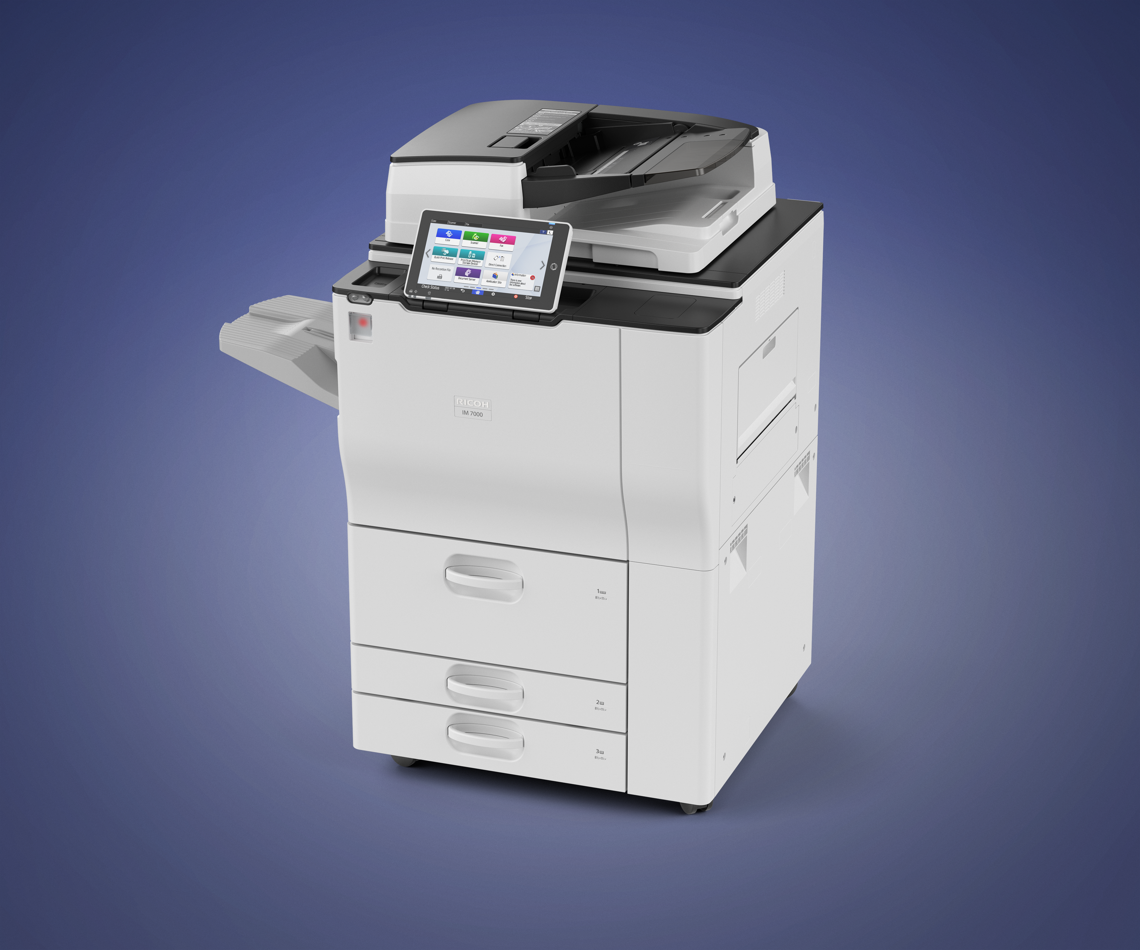 IM 7000 Black and White Laser Multifunction Printer slide one