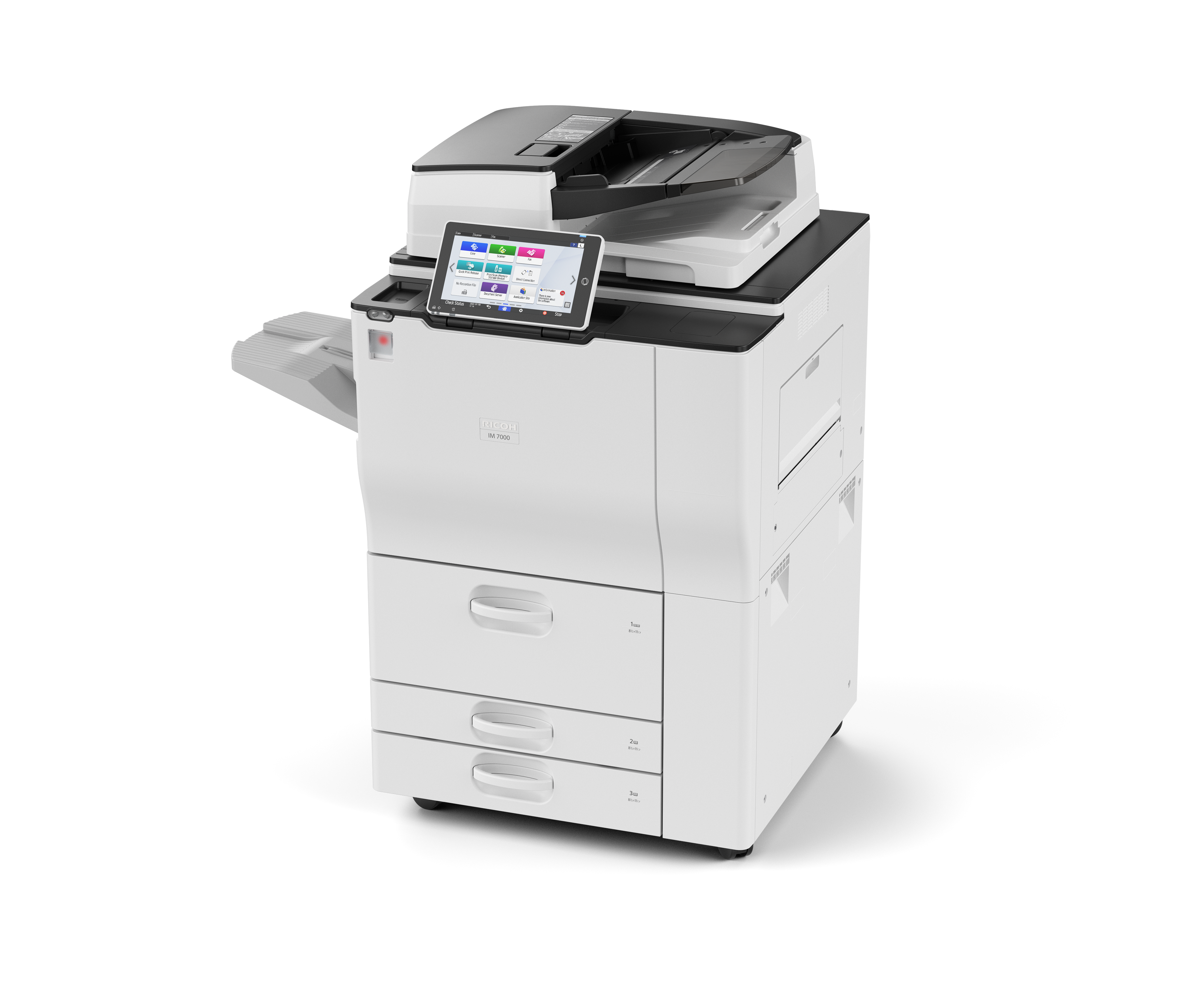 IM 8000 Black and White Laser Multifunction Printer slide three