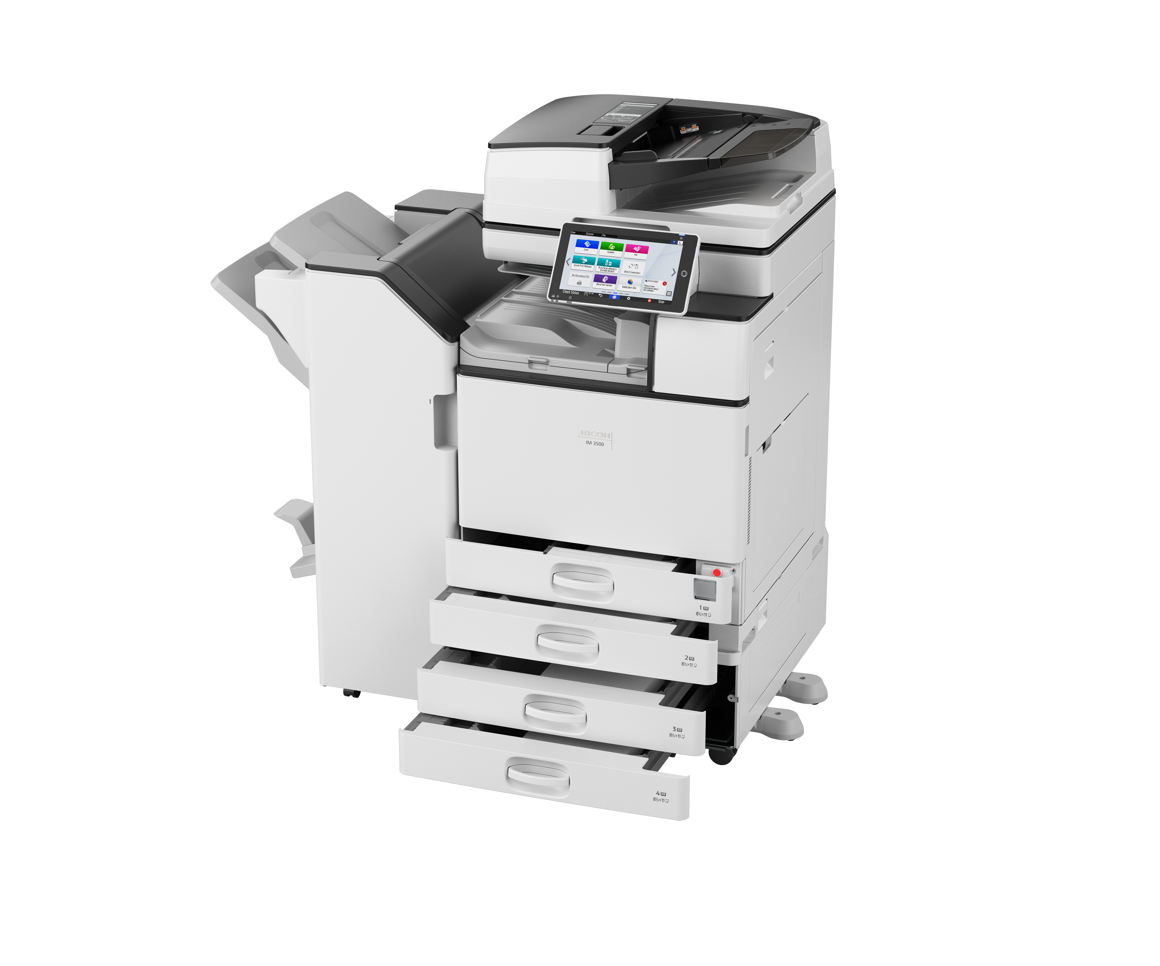 IM 3500 Black and White Laser Multifunction Printer slide four