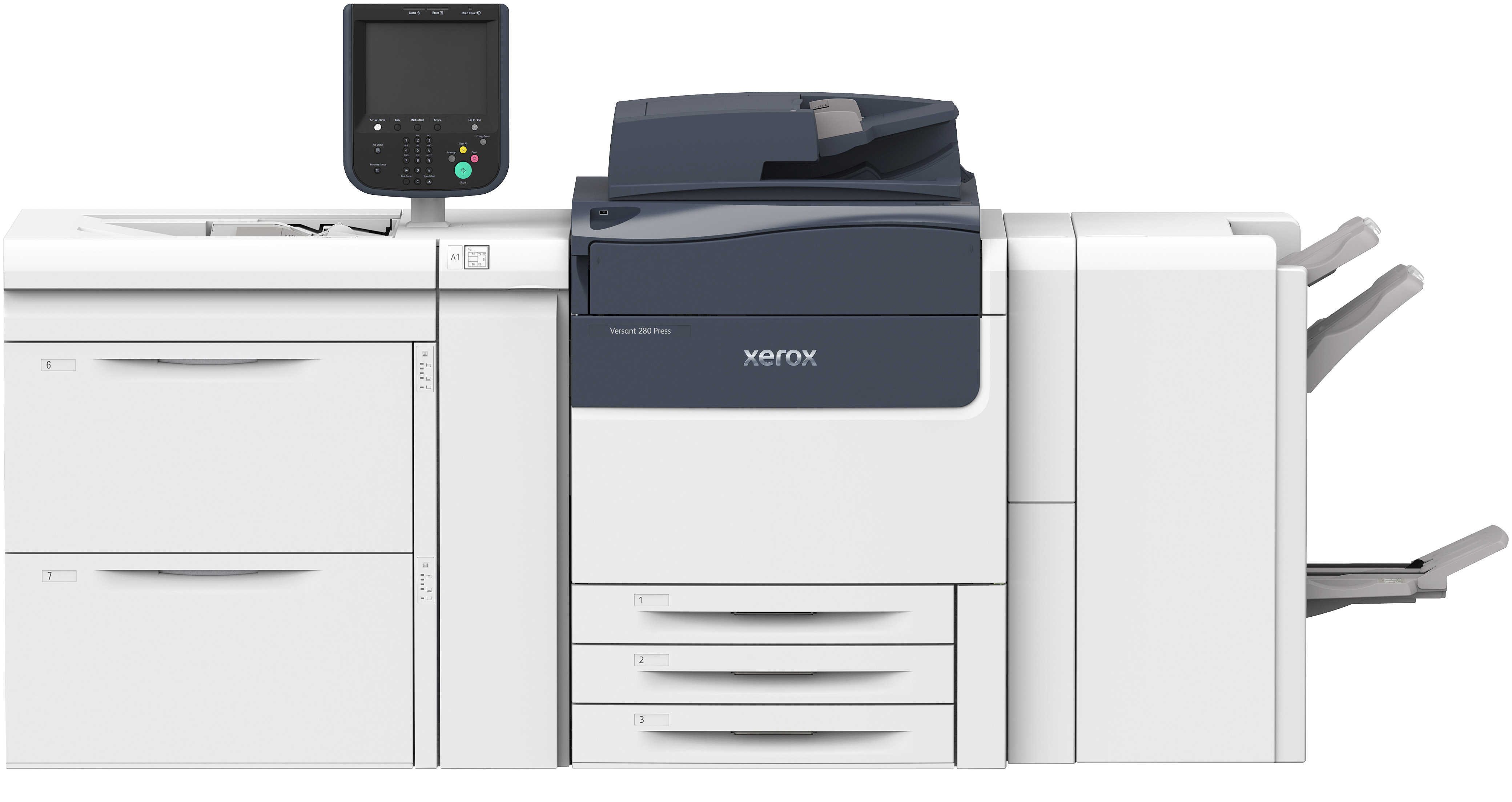 Xerox V280 slide three